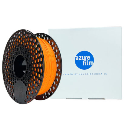 3D printing filament azurefilm pla neon orange