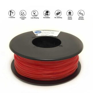 Azurefilm Flexible Filament Soft 98A Red 300g