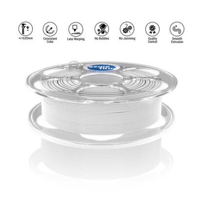 Azurefilm PLA White 2,1kg 1,75 mm - Image 2