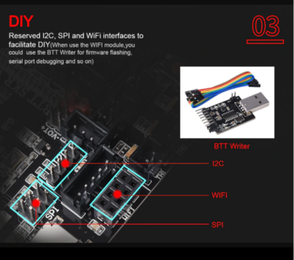 BIGTREETECH BTT Writer V1.0 For WIFI Module ESP 01S 2