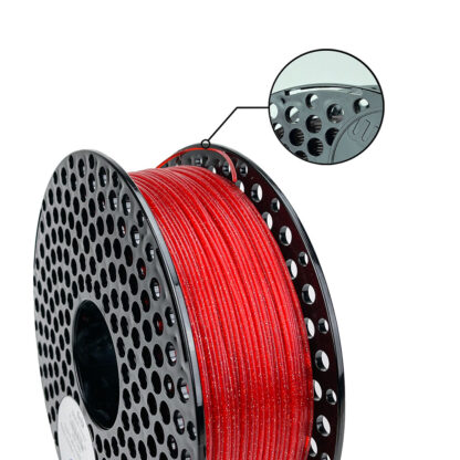 best quality 3d filaments pla glitter red 1