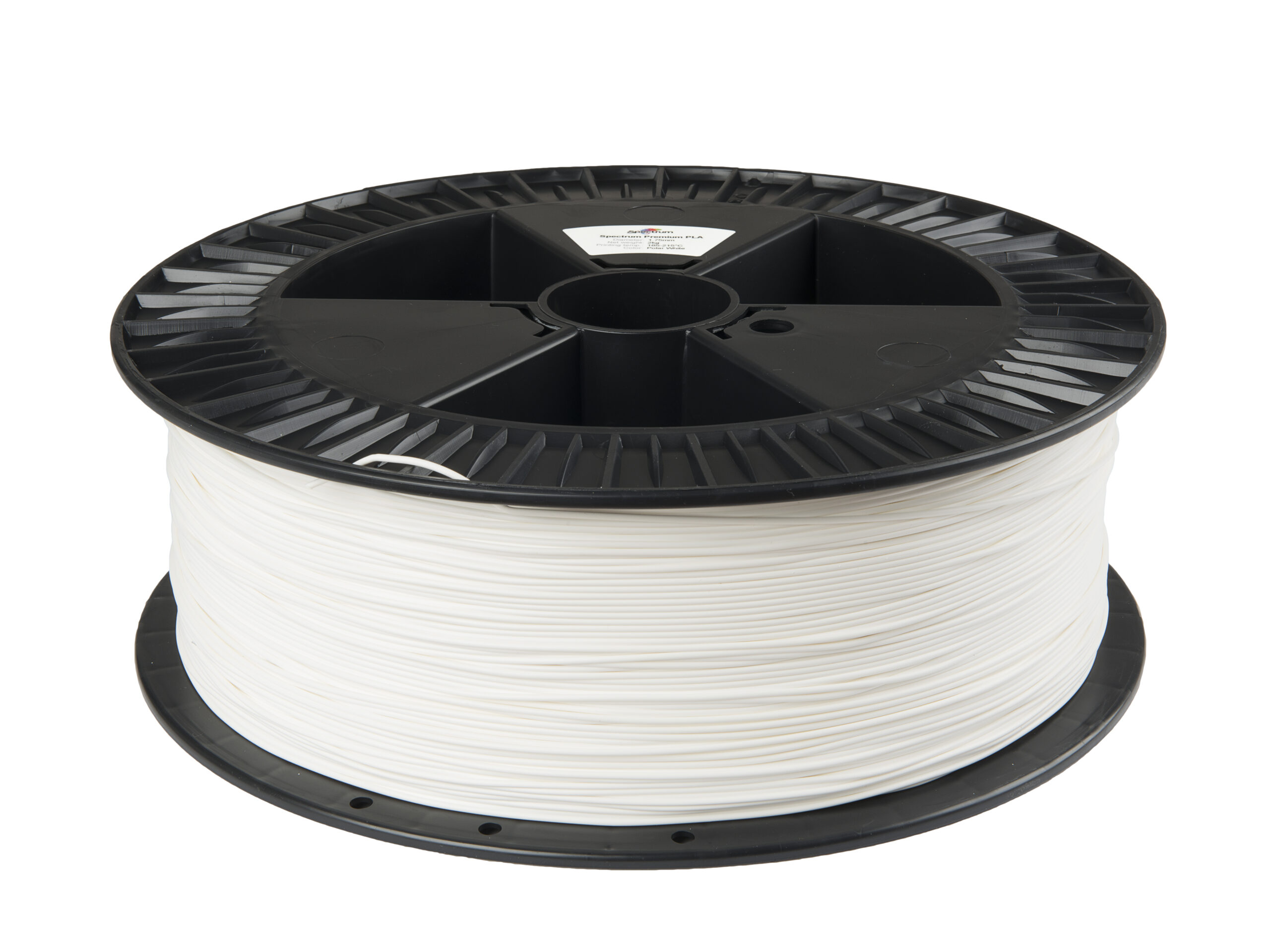 Spectrum Filaments PLA Polar White 2kg 1.75mm - Billede 2