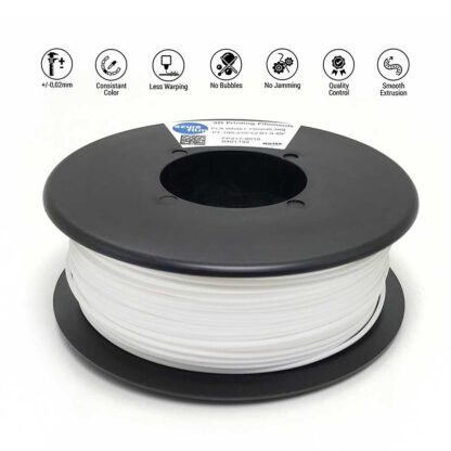 Azurefilm Flexible Filament Soft 85A White