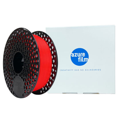 3D printing filament azurefilm pla neon red