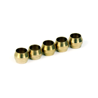 Spare 4mm brass Compression Sleeves for CR-6 SE