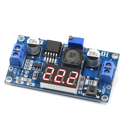 Step down LM2596 med Display