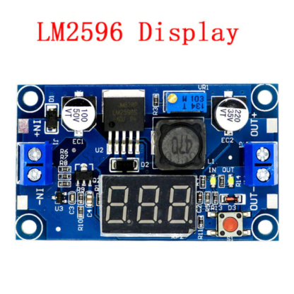 Step down LM2596 med Display