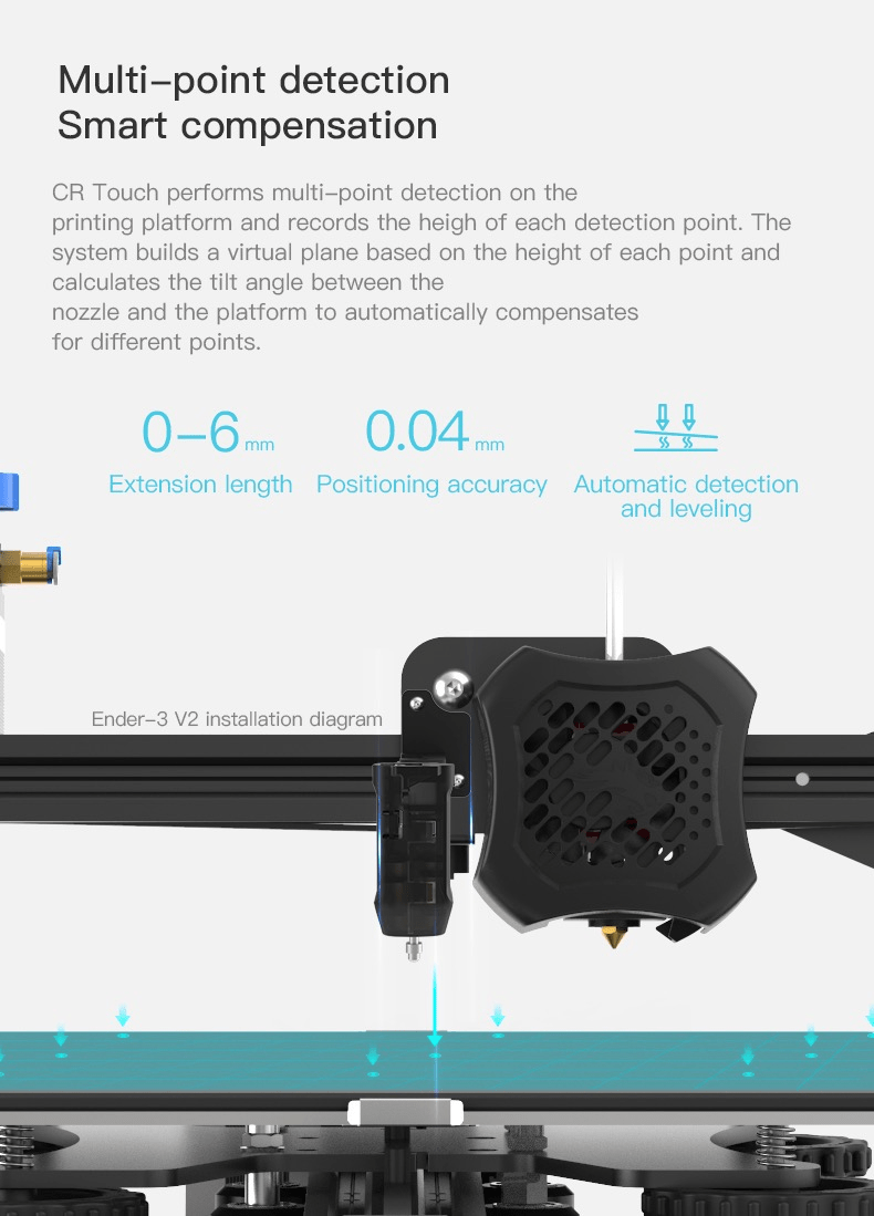 CR Touch Auto Leveling Kit 4