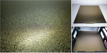 ENERGETIC 235x235mm Powder Coated Textured PEI Spring Steel Sheet and magnet til Ender serien - Image 6