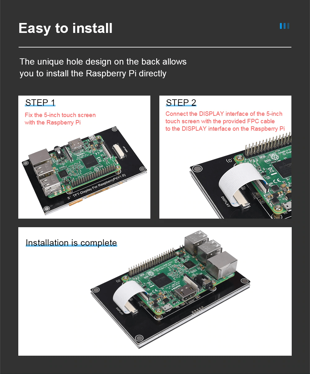 BIGTREETECH PI TFT50 V1.0 TFT 7