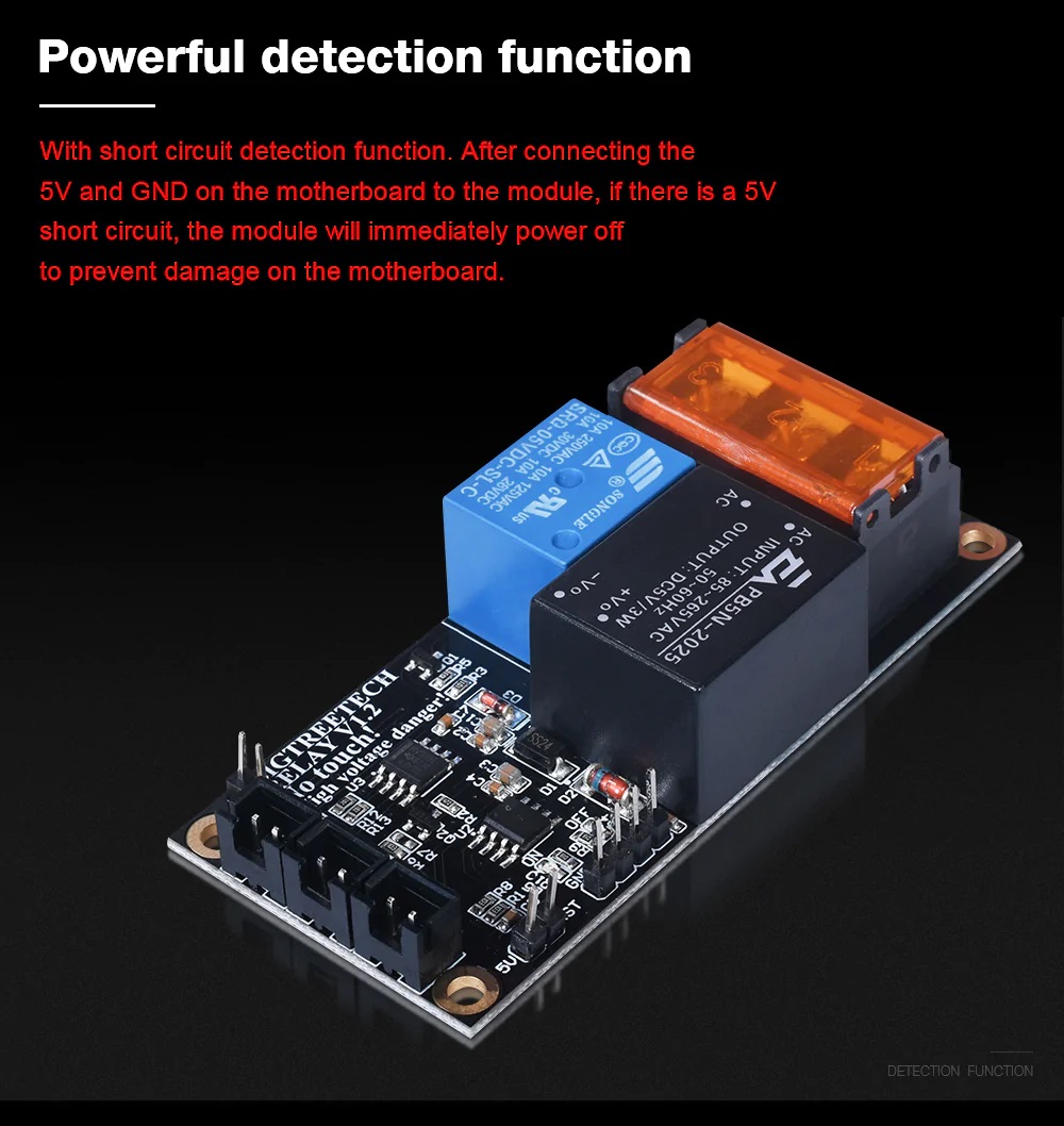 BIGTREETECH Relay V1.2 Automatic Shutdown Module After Printing 6