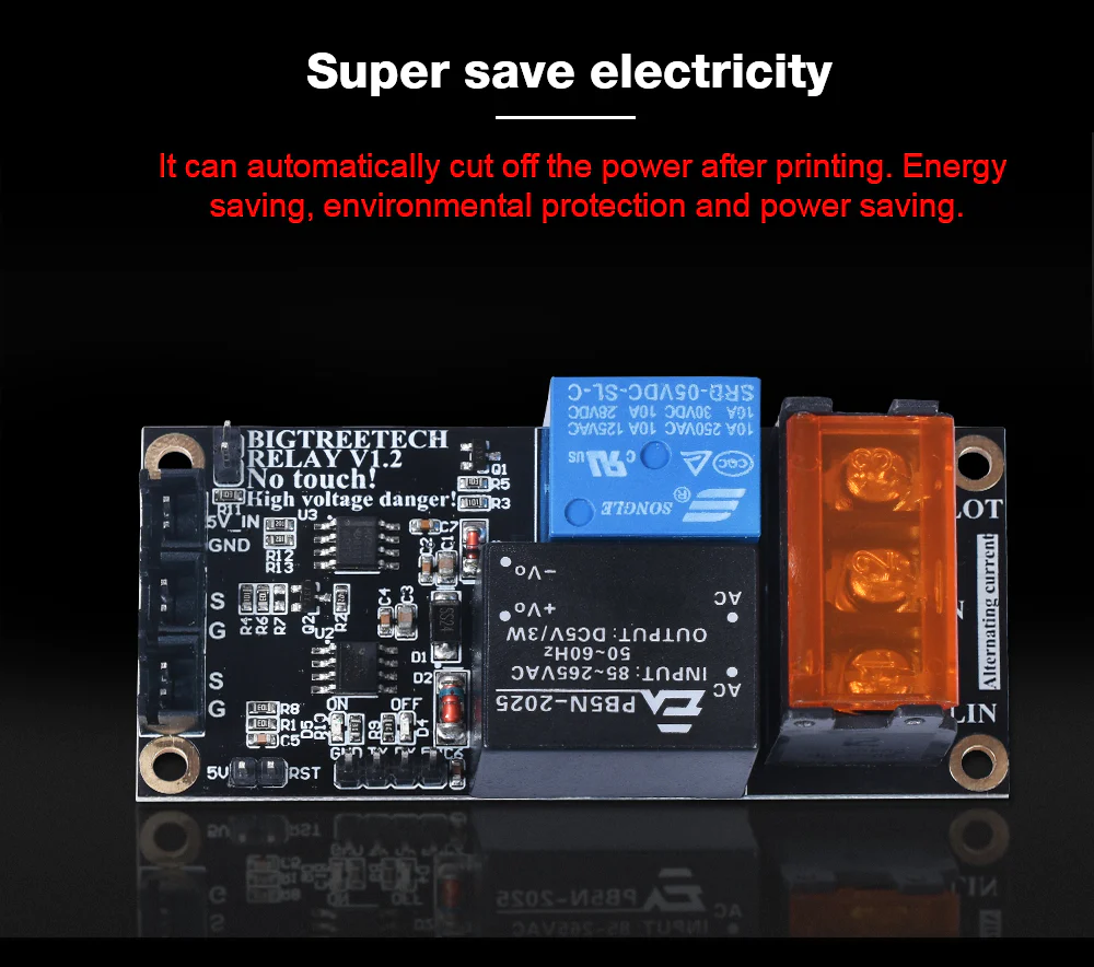 BIGTREETECH Relay V1.2 Automatic Shutdown Module After Printing 7