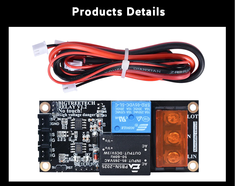 BIGTREETECH Relay V1.2 Automatic Shutdown Module After Printing 9