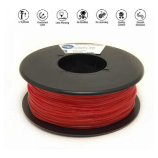 Azurefilm Flexible Filament Soft 85A Red