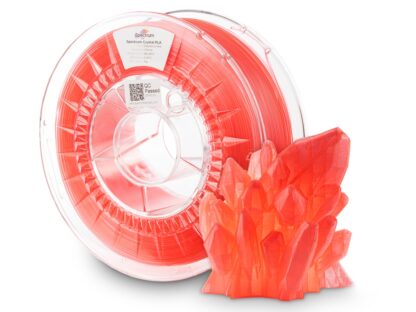 Spectrum PLA Crystal RASPBERRY RED