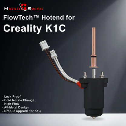 Micro Swiss FlowTech Hotend til Creality K1C 4