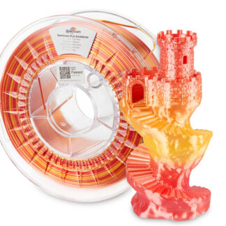 Spectrum Filaments PLA SILK Rainbow FIRE RED