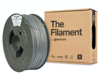 The Filament PETG Silver Aluminium 1kg 1.75mm - Image 2