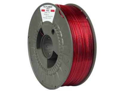 The Filament PETG Transparent Red