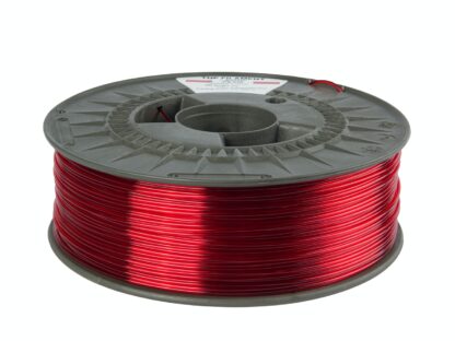 The Filament PETG Transparent Red 1kg 1.75mm - Image 3