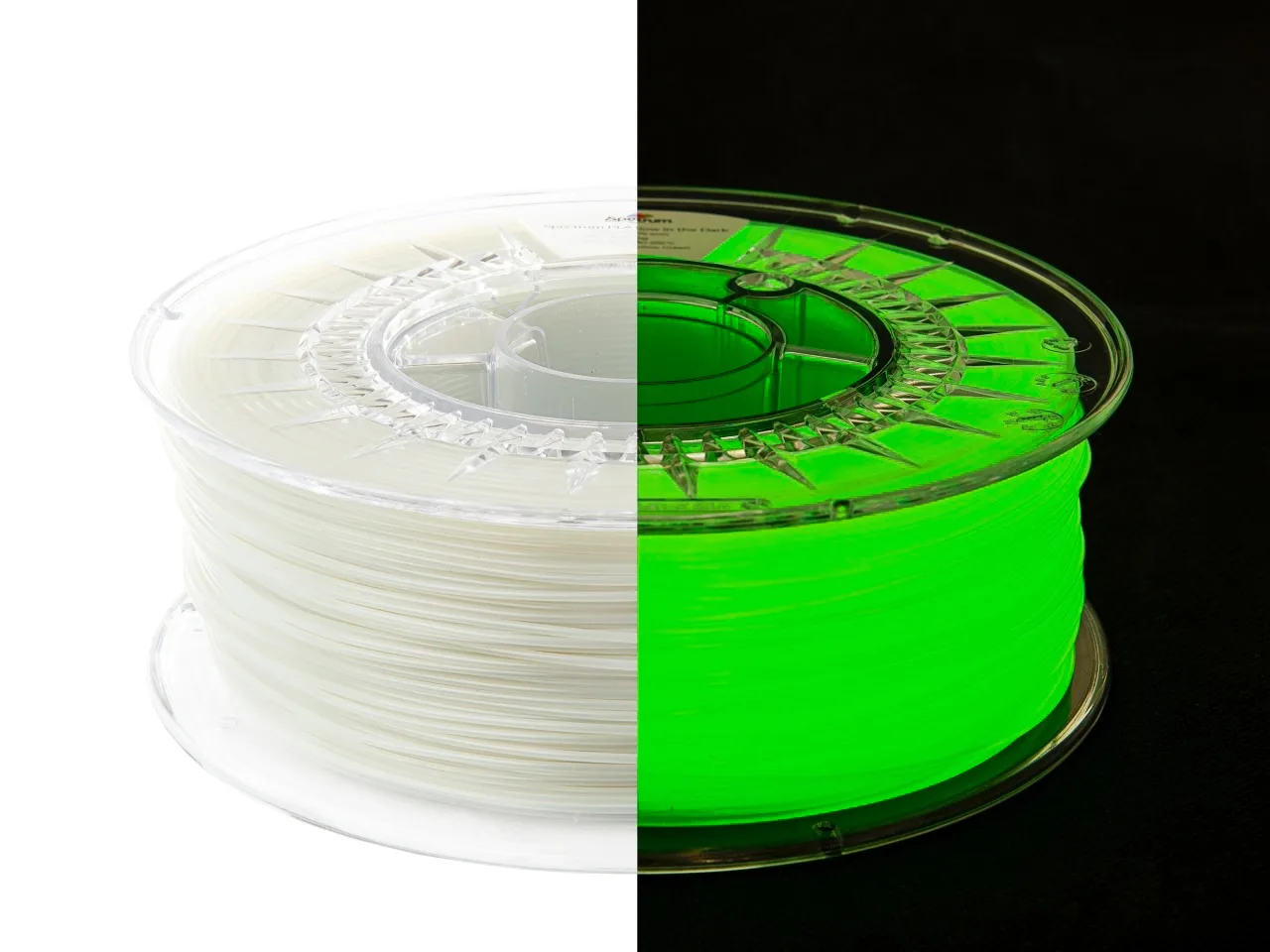 Spectrum ASA 275 Glow in the Dark 1kg 1.75mm - Billede 2