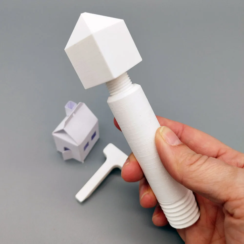 Gummiapan Mini hus - Billede 3