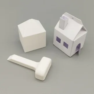 Gummiapan Mini hus