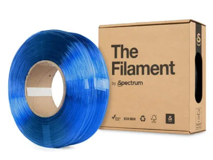 The Filament Refill PETG TRANSPARENT BLUE