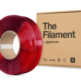 The Filament Refill PETG TRANSPARENT RED