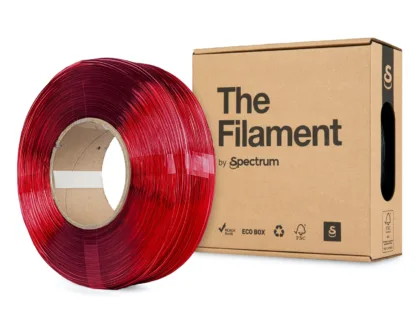 The Filament Refill PETG TRANSPARENT RED