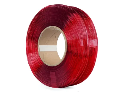 The Filament Refill PETG TRANSPARENT RED 1kg 1.75mm - Image 2