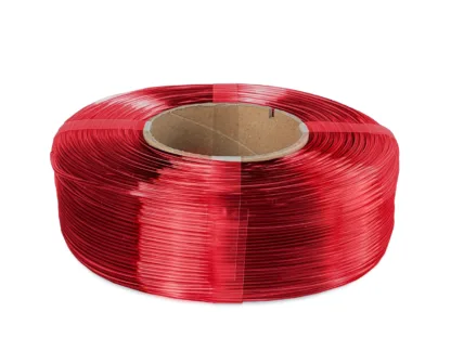 The Filament Refill PETG TRANSPARENT RED 1kg 1.75mm - Image 3
