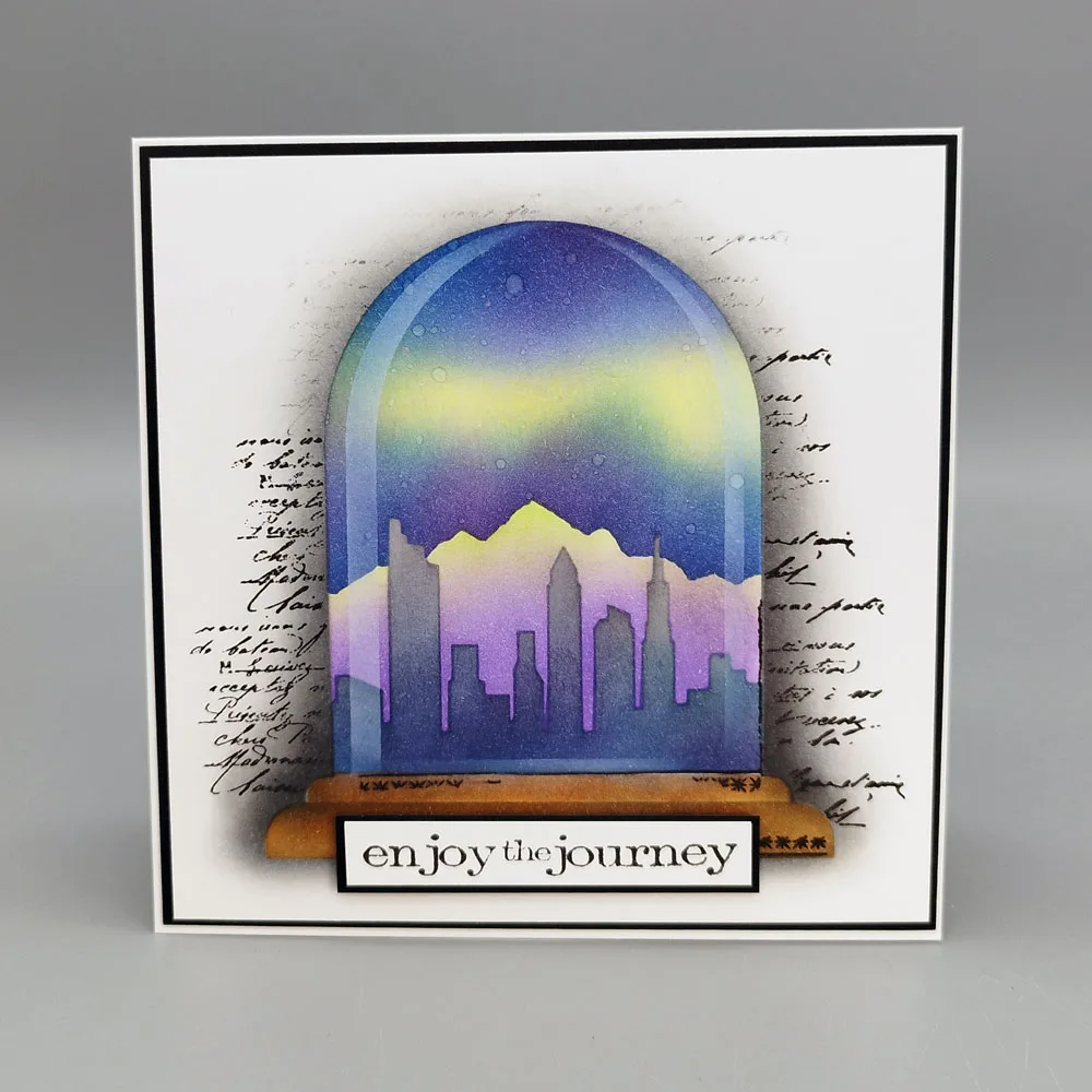 Stencil Landskab 2 - Billede 6