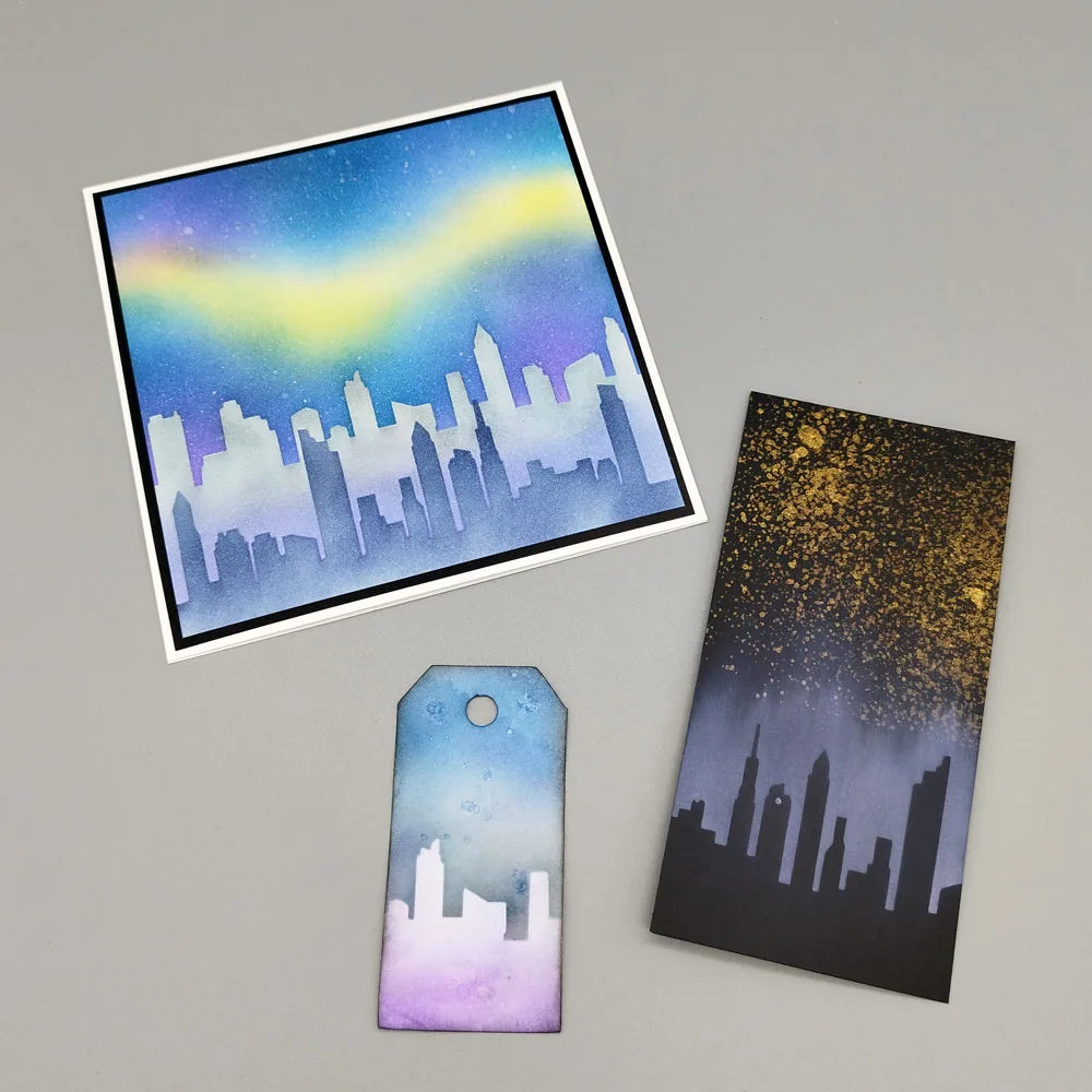 Stencil Landskab 2 - Billede 5