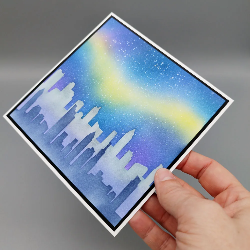 Stencil Landskab 2 - Billede 3