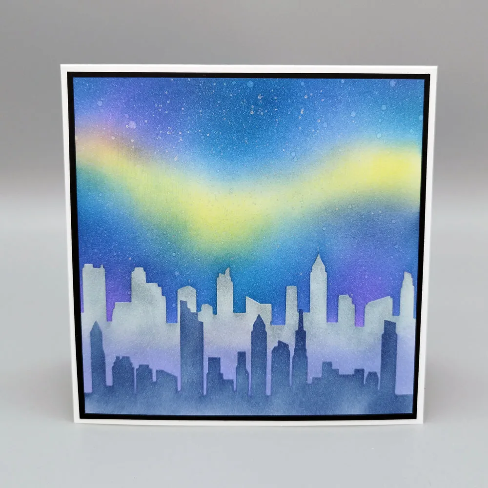 Stencil Landskab 2 - Billede 2