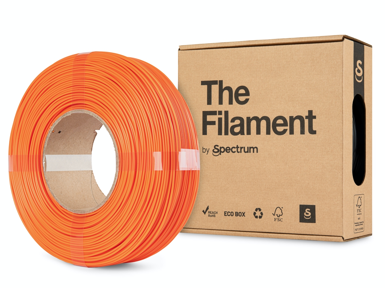 The Filament Refill PLA Machinery Orange