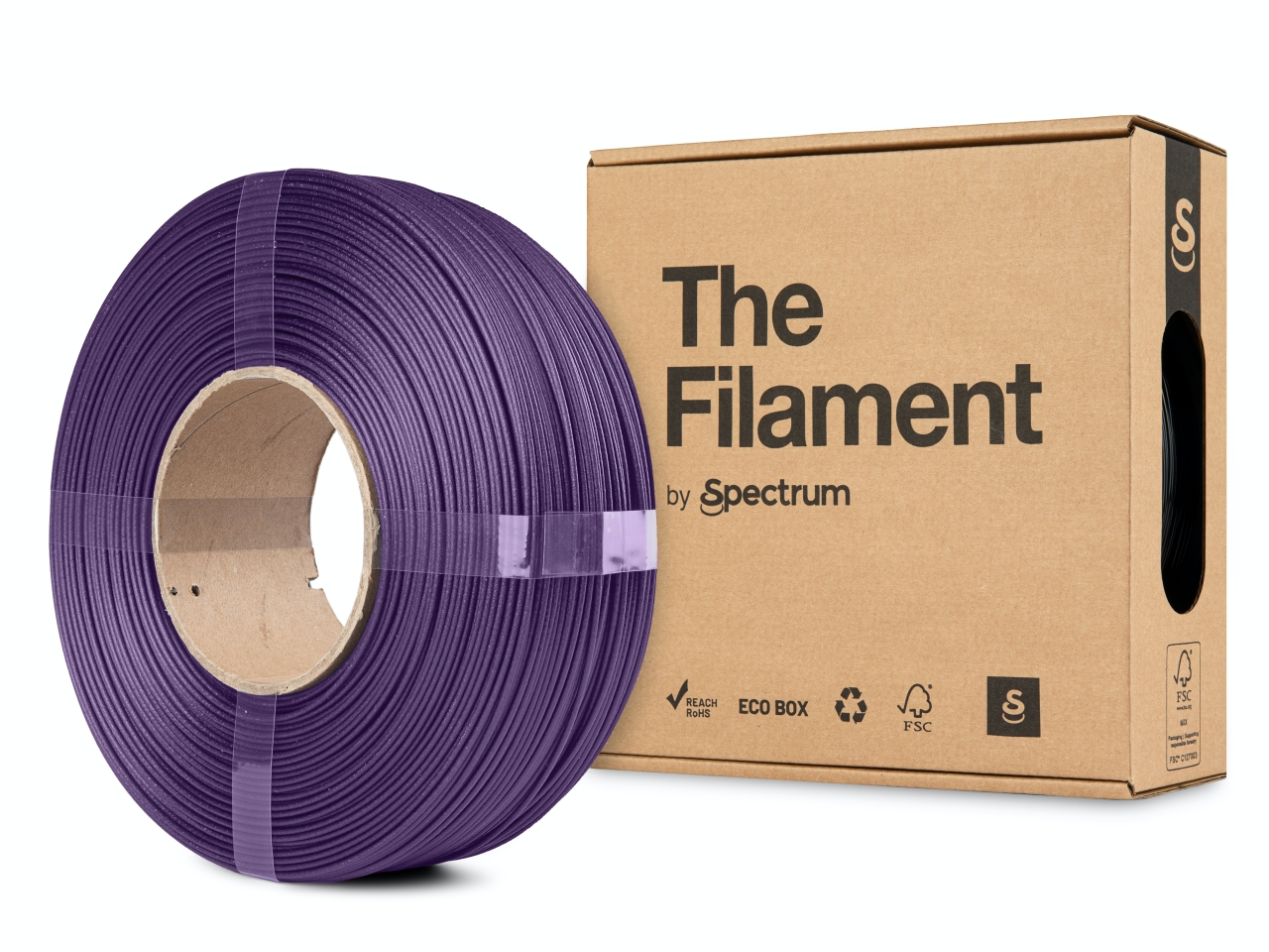 The Filament Refill PLA CF Purple