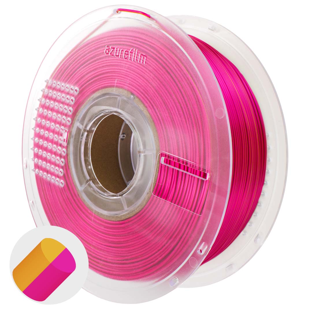 Azurefilm Silk Dual Color Rose Fortune 1,75 mm 1kg 1 Azurefilm Silk Dual Color Rose Fortune
