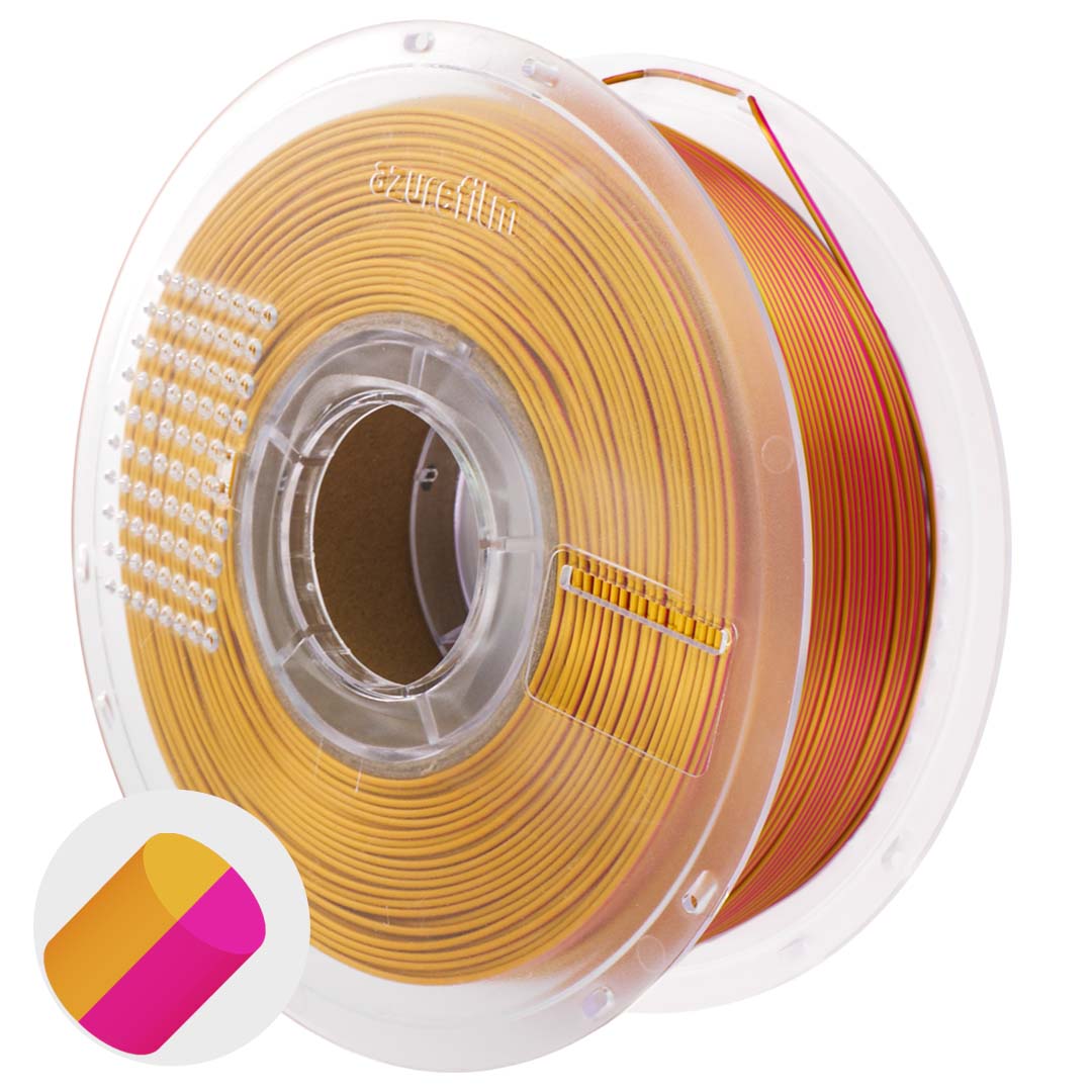 Azurefilm Silk Dual Color Rose Fortune 1,75 mm 1kg 4 Azurefilm Silk Dual Color Rose Fortune 1,75 mm 1kg - Billede 4