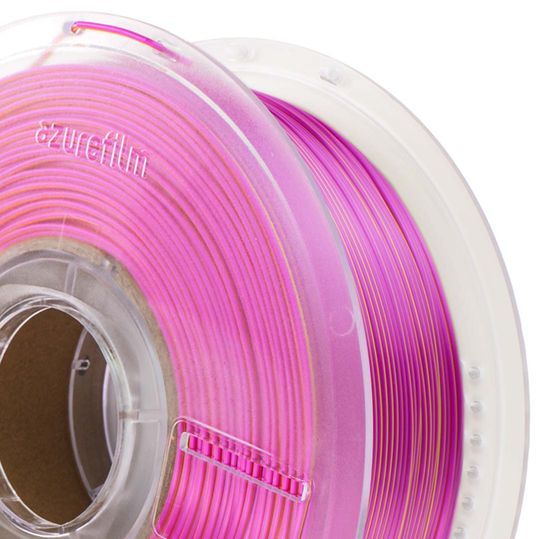 Azurefilm Silk Tri Color Sunset Blaze 1,75 mm 1kg 3 Azurefilm Silk Tri Color Sunset Blaze 1,75 mm 1kg - Billede 3