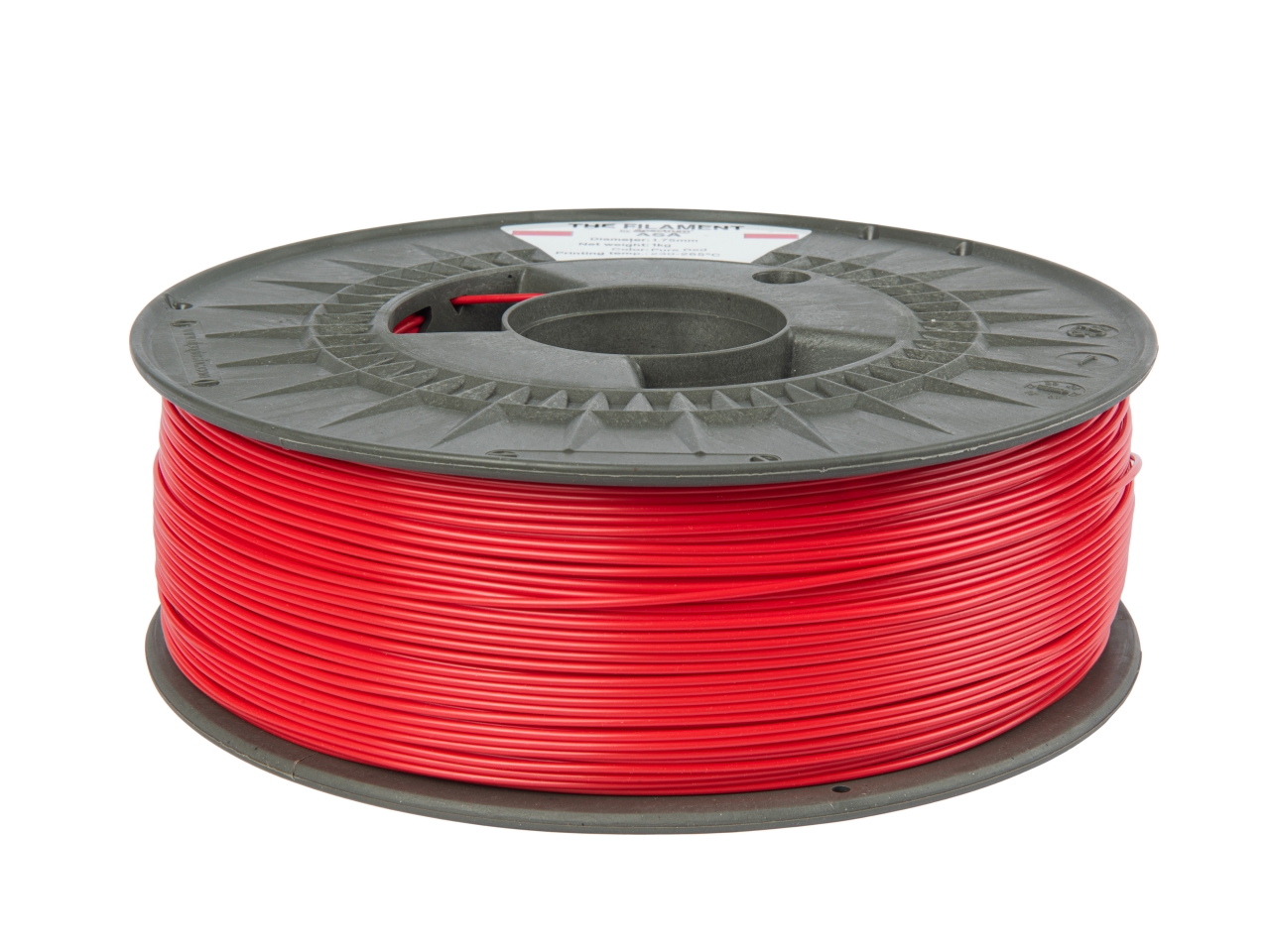The Filament ASA Pure Red 1kg 1.75mm 3 The Filament ASA Pure Red 1kg 1.75mm - Billede 3