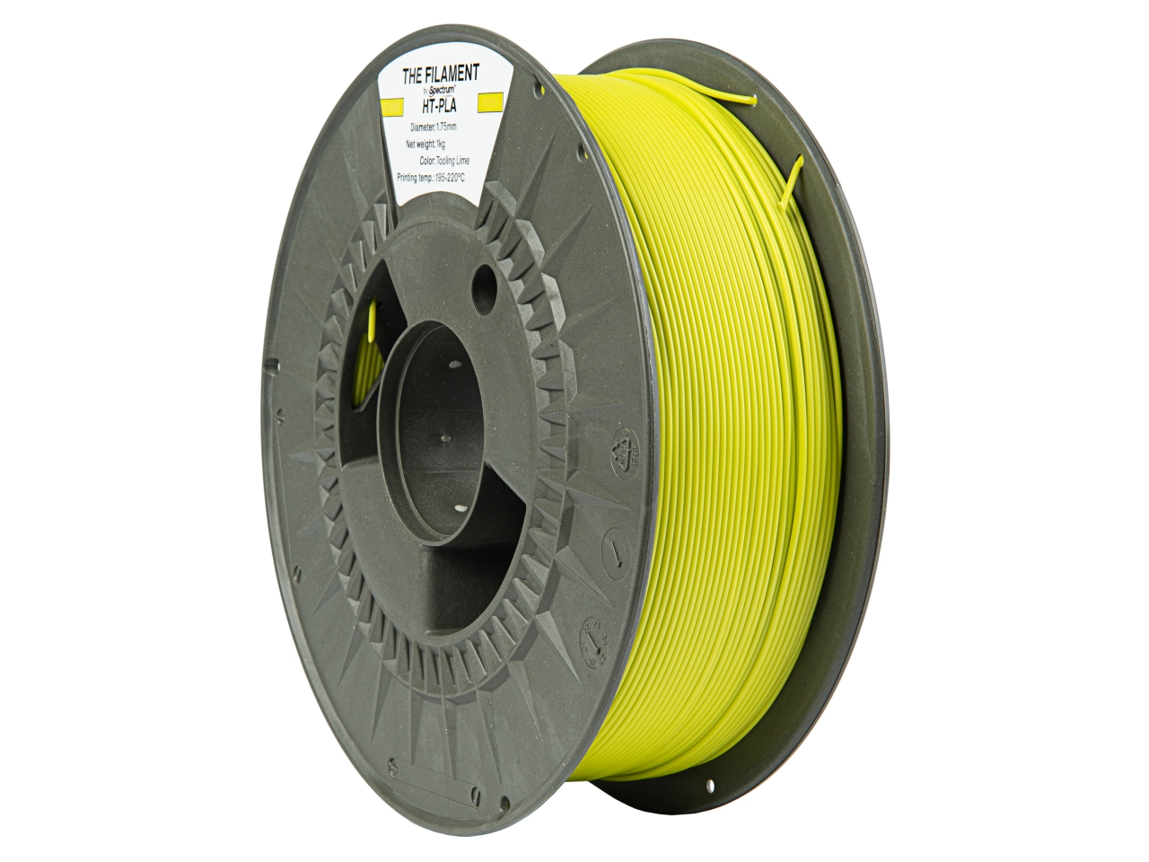 The Filament HT-PLA Tooling Lime 1kg 1.75mm 2 The Filament HT-PLA Tooling Lime 1kg 1.75mm - Billede 2