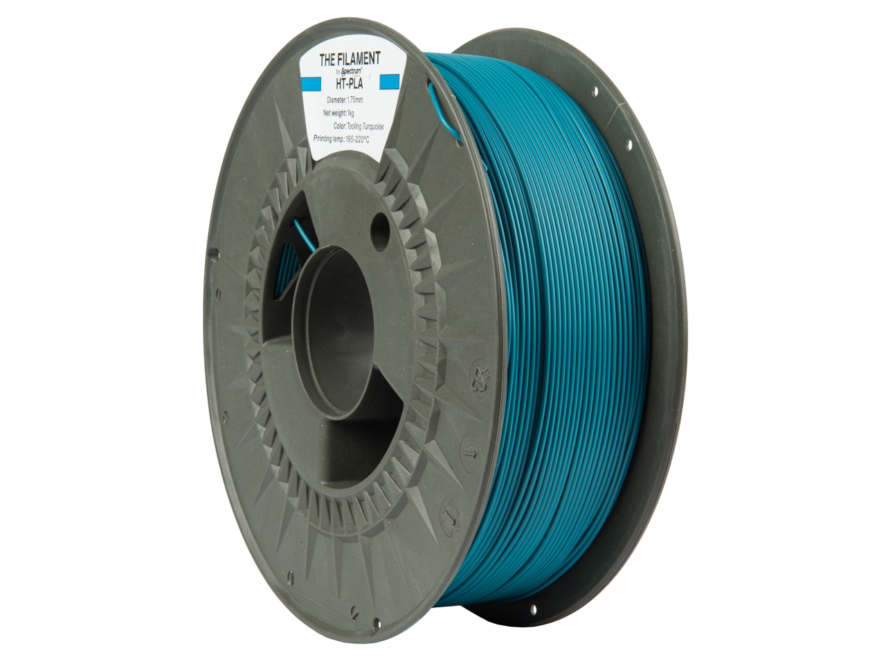 The Filament HT-PLA Tooling Turquoise 1kg 1.75mm 2 The Filament HT-PLA Tooling Turquoise 1kg 1.75mm - Billede 2