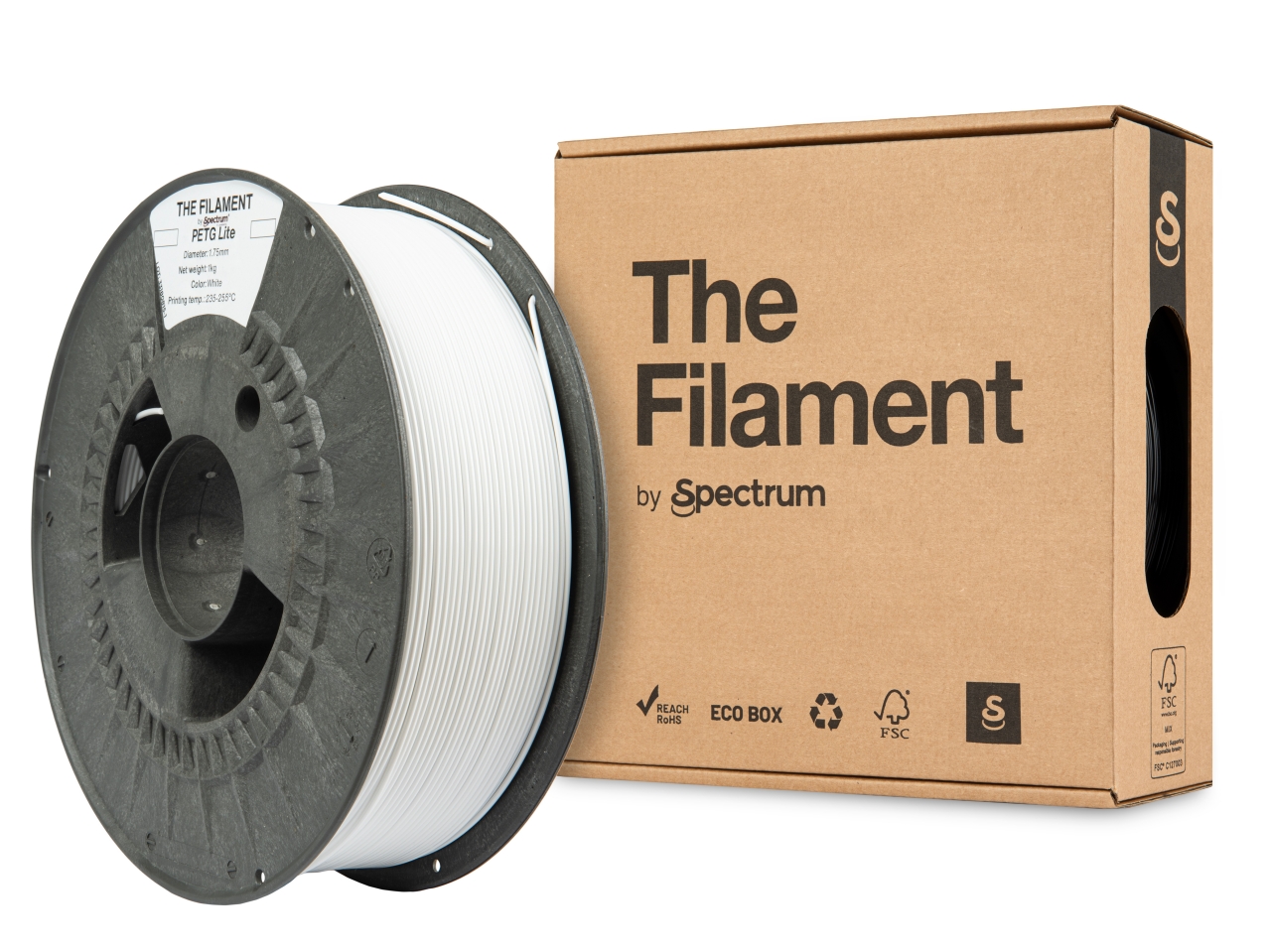 The Filament PLA Lite White 1kg 1.75mm 3 The Filament PLA Lite White