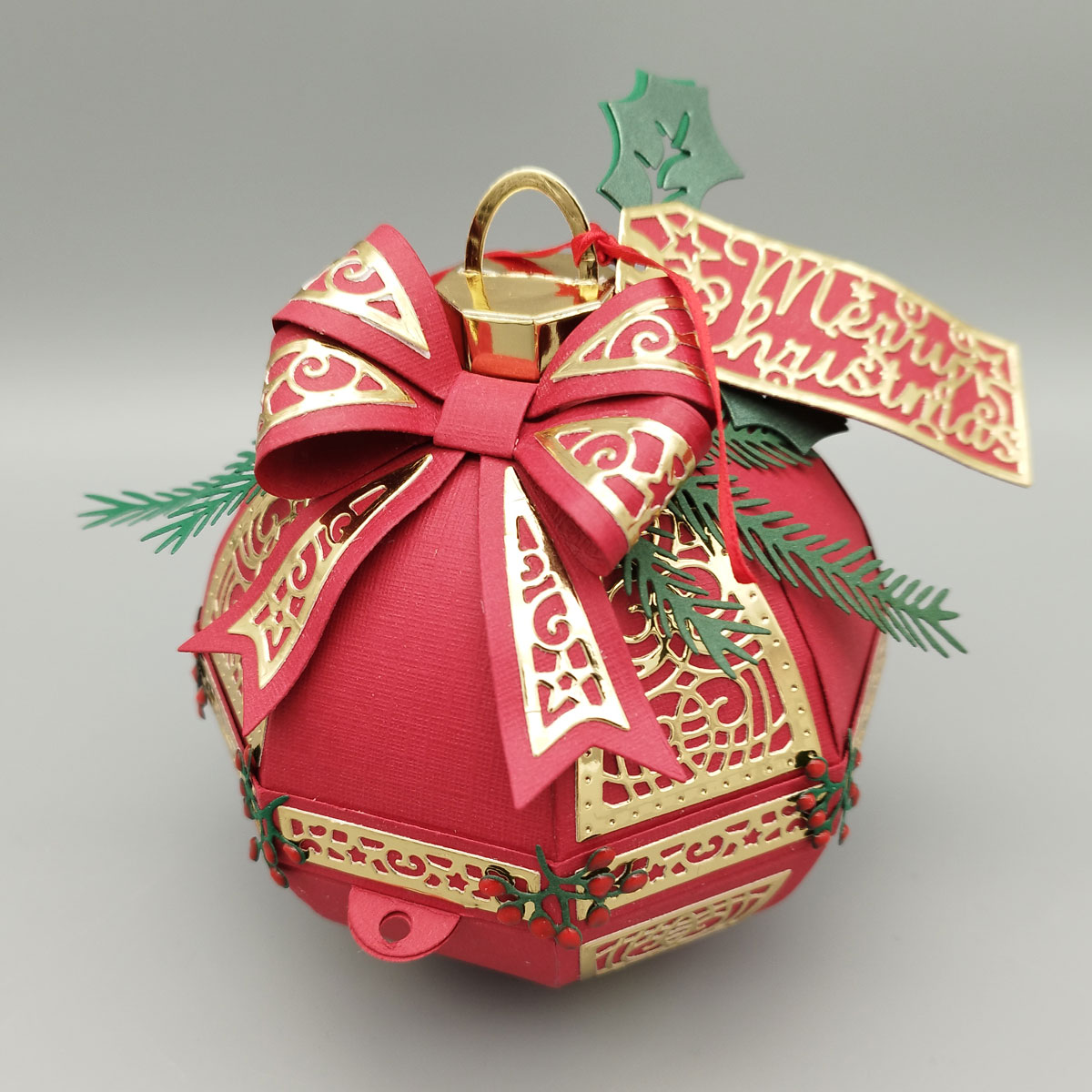 Tonic Studios 5330e Decorative Christmas Bauble 5 Tonic Studios 5330e Decorative Christmas Bauble - Billede 5